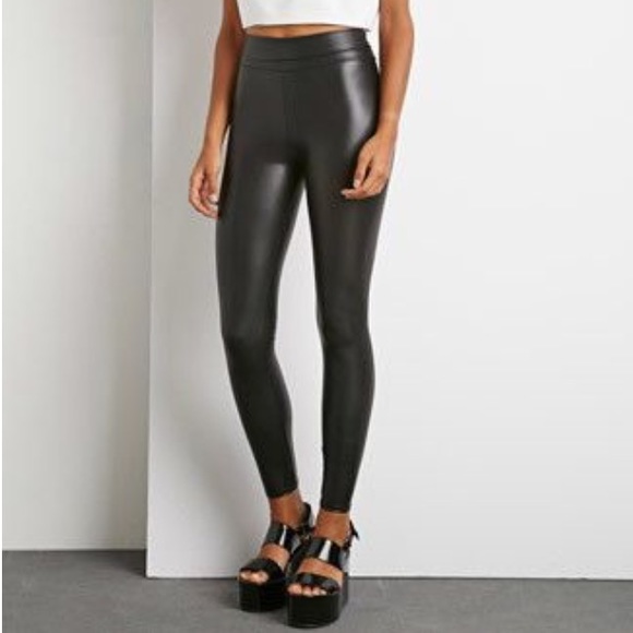 forever 21 leather pants